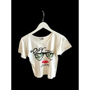 The Ritz Cabaret Vintage Tshirt As Small/Medium No Sz Tag Distressed St Thomas